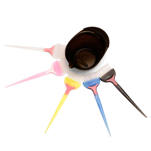 Peluquería profesional, herramientas para teñir el cabello, cepillo para teñir el cabello de salón de nailon de silicona, otras herramientas para peinar el cabello