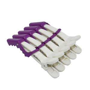 Pinzas para el cabello con estilo de cocodrilo