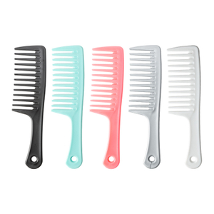 Peine de dientes anchos de peluquería