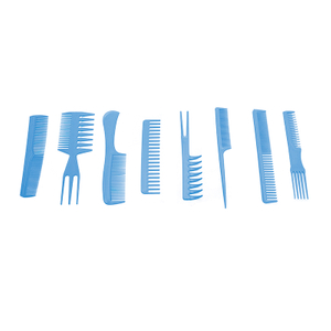 8 peines de peluquería estilista.