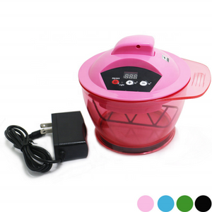  Cuenco agitador de tinte para el cabello con carga USB 