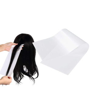20 unids/bolsa tinte para el cabello papel plástico reutilizable resaltar teñido hoja separadora peluquero tejido estilo salón herramienta peluquería