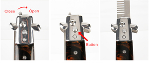 Peine de cuchillo de bolsillo para hombre