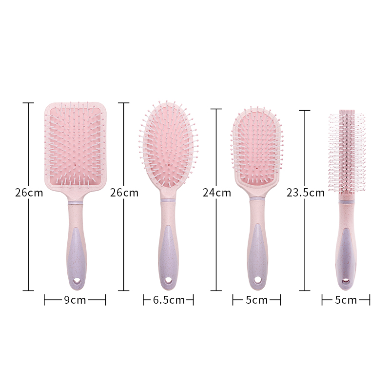 kit de 4 cepillos de pelo