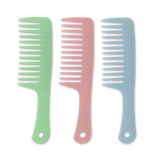 Peine de peluquería de dientes anchos