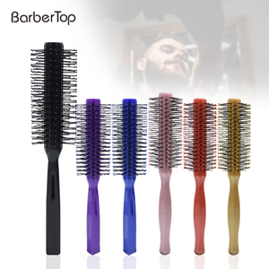 Peines para el cabello con cepillo de cerdas y nailon profesional de salón