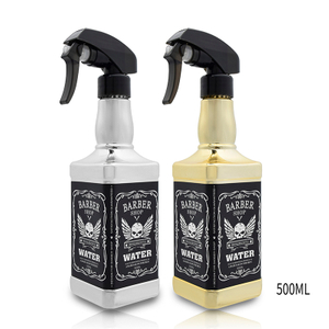 Botella de spray de cabeza de aceite retro 