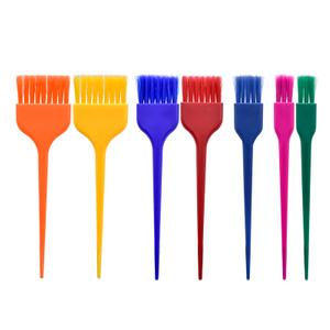 6 unids/set Kit de herramientas para teñir el cabello, cepillo para teñir, cepillos de peluquería, herramientas de tinte de plástico